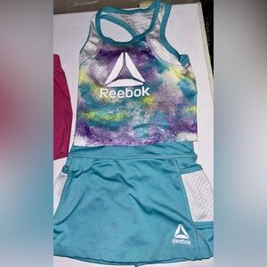 18/24 mo. Reebok Girl’s Athletic Wear Set - Purple and Teal